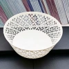 I1242 620 round fruit basket, plastic fruit plate, candy plate, home living room, dried fruit plate, daily necessities details Picture